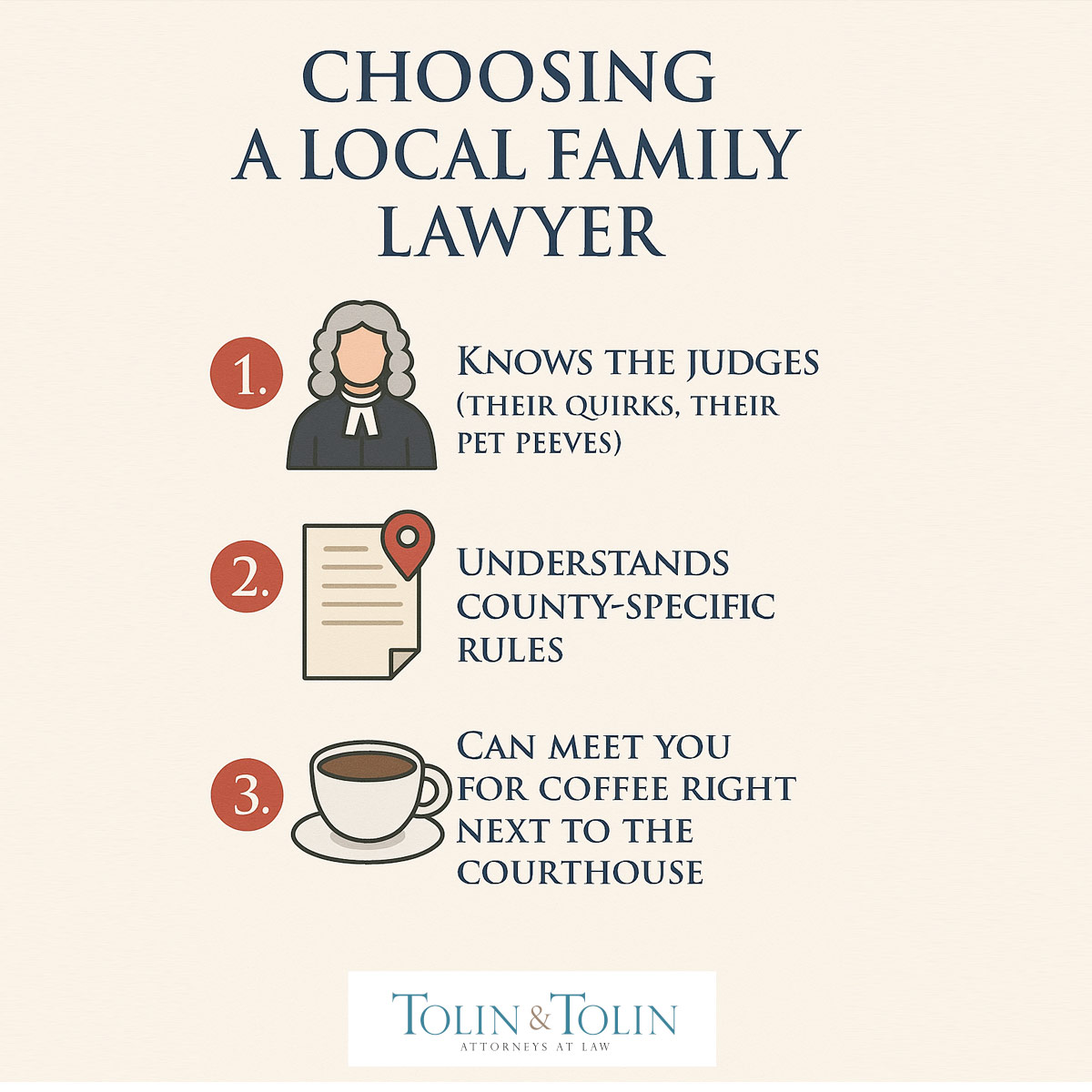 Choosing a local family lawyer